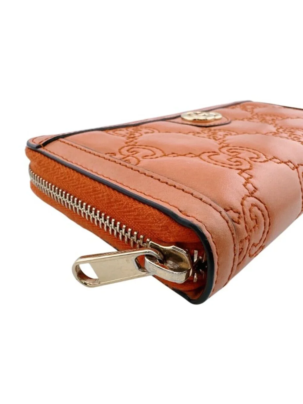 Gucci Zip Around GG Matelasse Wallet